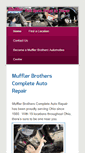Mobile Screenshot of mufflerbrothers.com
